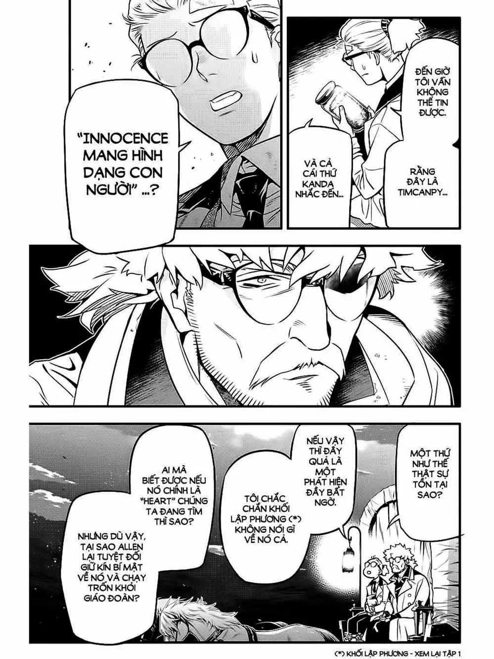 Truyện Tranh Quái Vật Sinh Ra Từ Linh Hồn Chết Chóc - D. Gray-Man trang 8