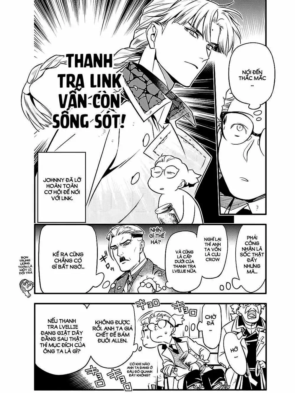 Truyện Tranh Quái Vật Sinh Ra Từ Linh Hồn Chết Chóc - D. Gray-Man trang 8