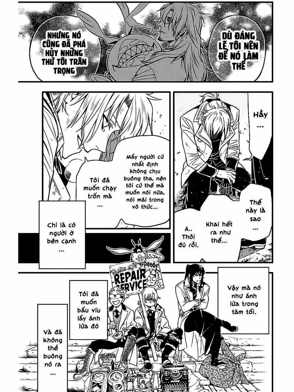 Truyện Tranh Quái Vật Sinh Ra Từ Linh Hồn Chết Chóc - D. Gray-Man trang 8