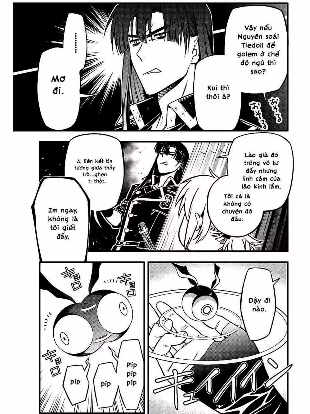 Truyện Tranh Quái Vật Sinh Ra Từ Linh Hồn Chết Chóc - D. Gray-Man trang 8