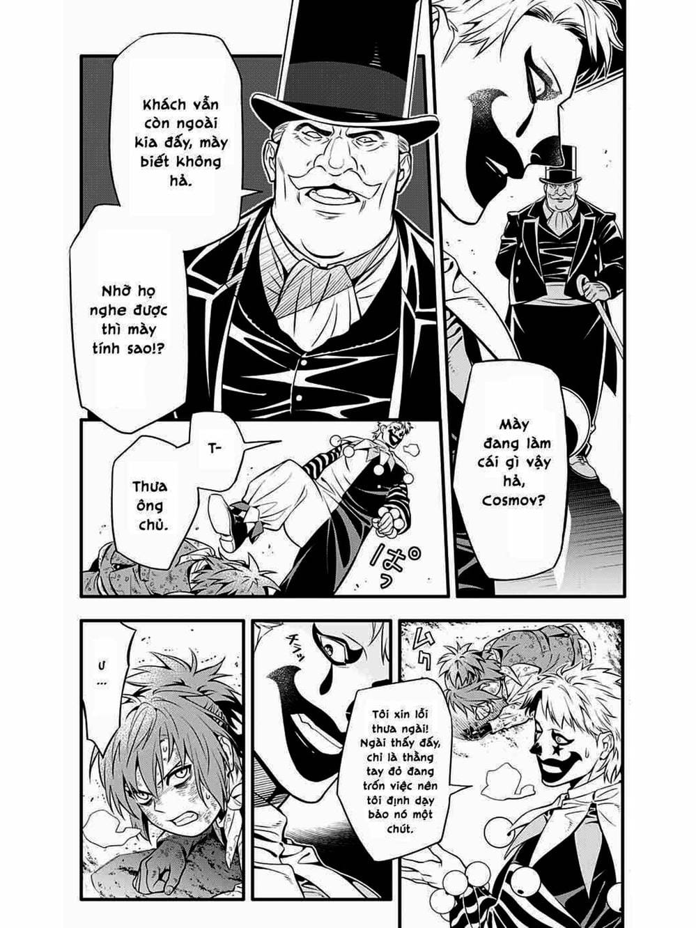 Truyện Tranh Quái Vật Sinh Ra Từ Linh Hồn Chết Chóc - D. Gray-Man trang 8