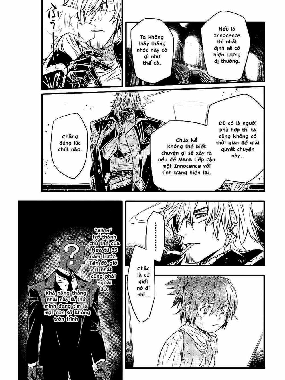 Truyện Tranh Quái Vật Sinh Ra Từ Linh Hồn Chết Chóc - D. Gray-Man trang 8