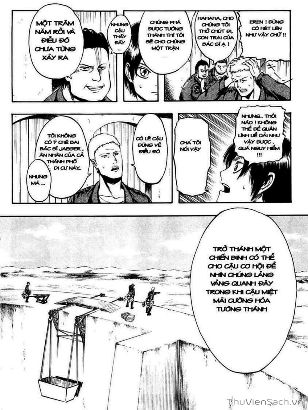 Truyện Tranh Đại Chiến Titan - Attack On Titan trang 8