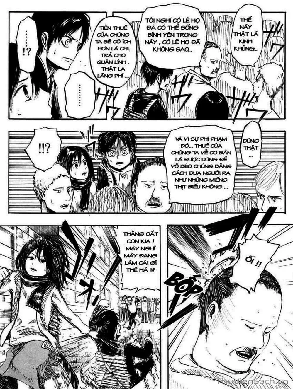 Truyện Tranh Đại Chiến Titan - Attack On Titan trang 8