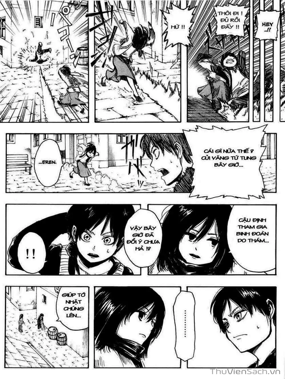 Truyện Tranh Đại Chiến Titan - Attack On Titan trang 8
