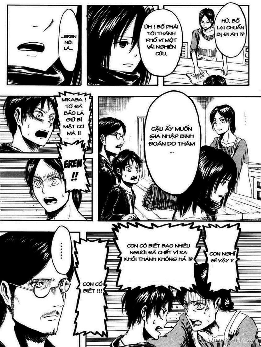 Truyện Tranh Đại Chiến Titan - Attack On Titan trang 8