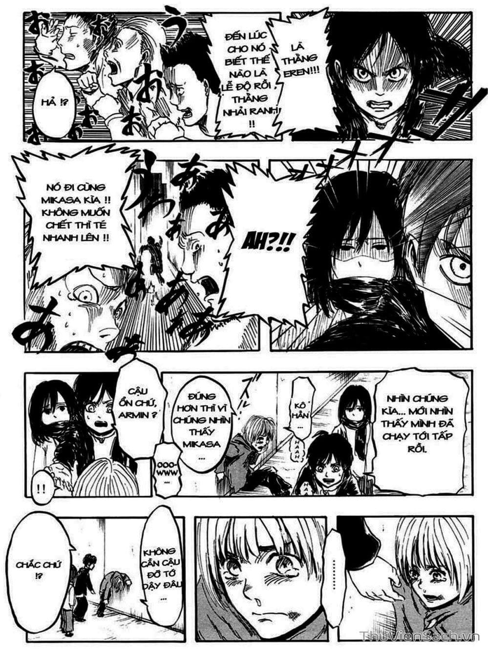 Truyện Tranh Đại Chiến Titan - Attack On Titan trang 8