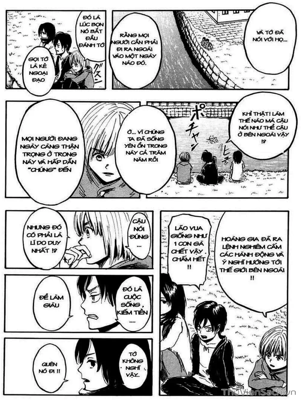 Truyện Tranh Đại Chiến Titan - Attack On Titan trang 8