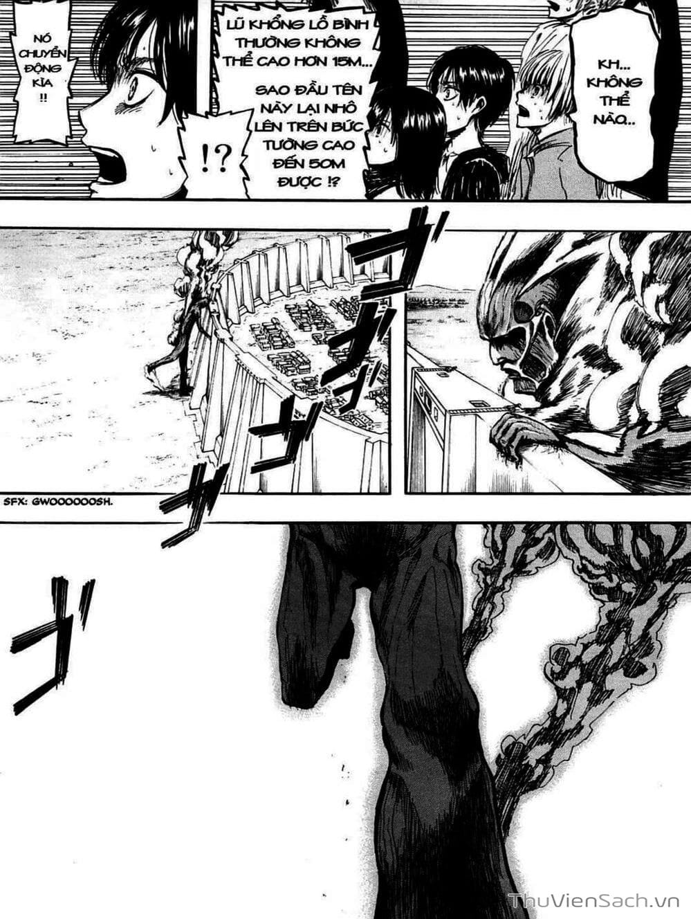 Truyện Tranh Đại Chiến Titan - Attack On Titan trang 8