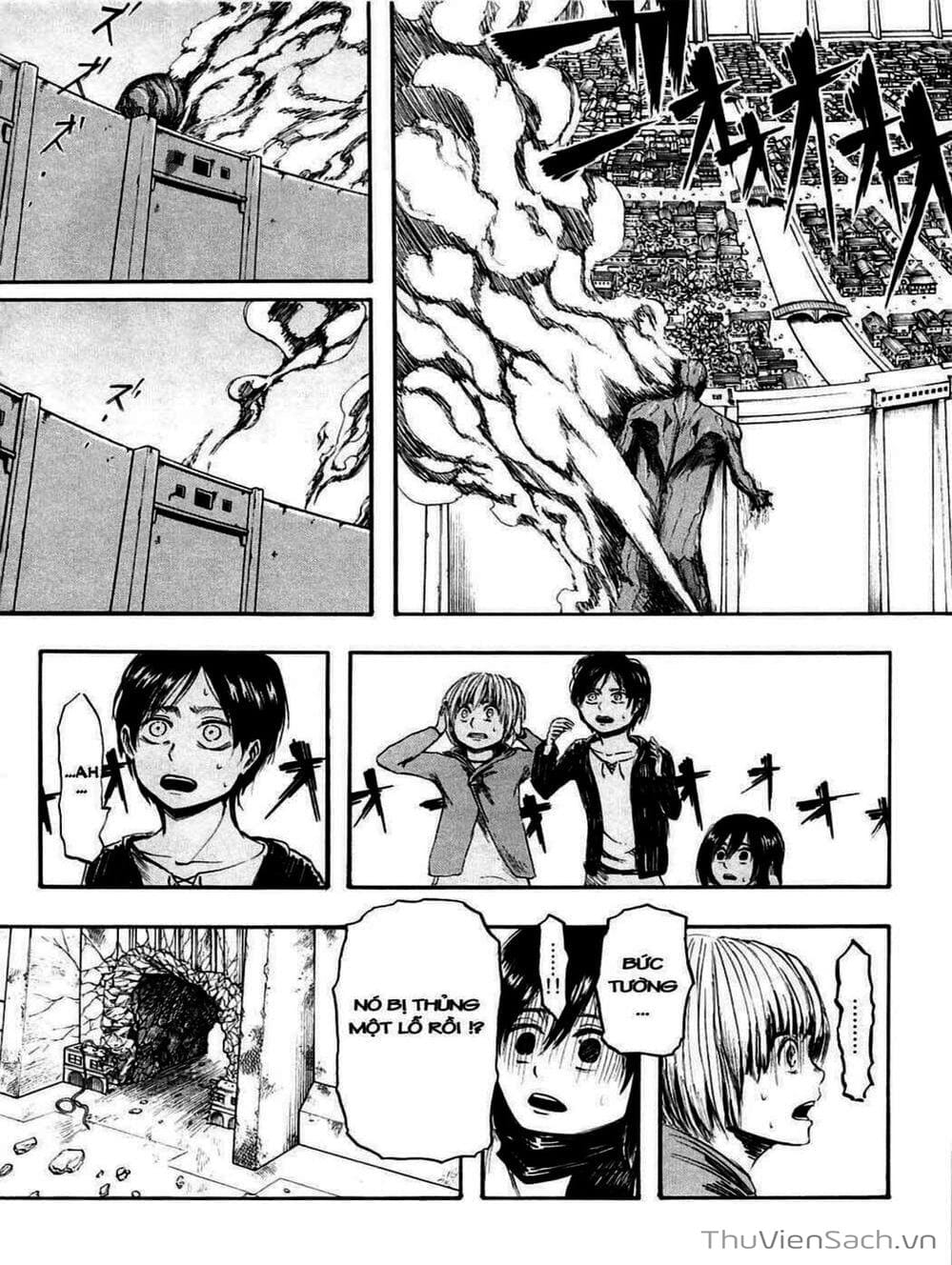 Truyện Tranh Đại Chiến Titan - Attack On Titan trang 8