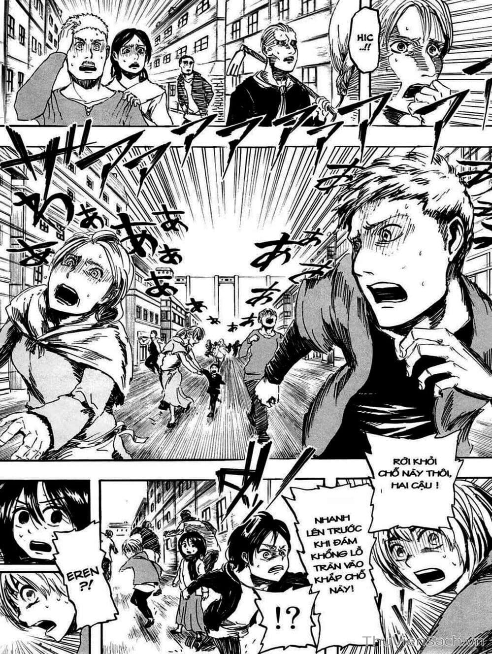 Truyện Tranh Đại Chiến Titan - Attack On Titan trang 8