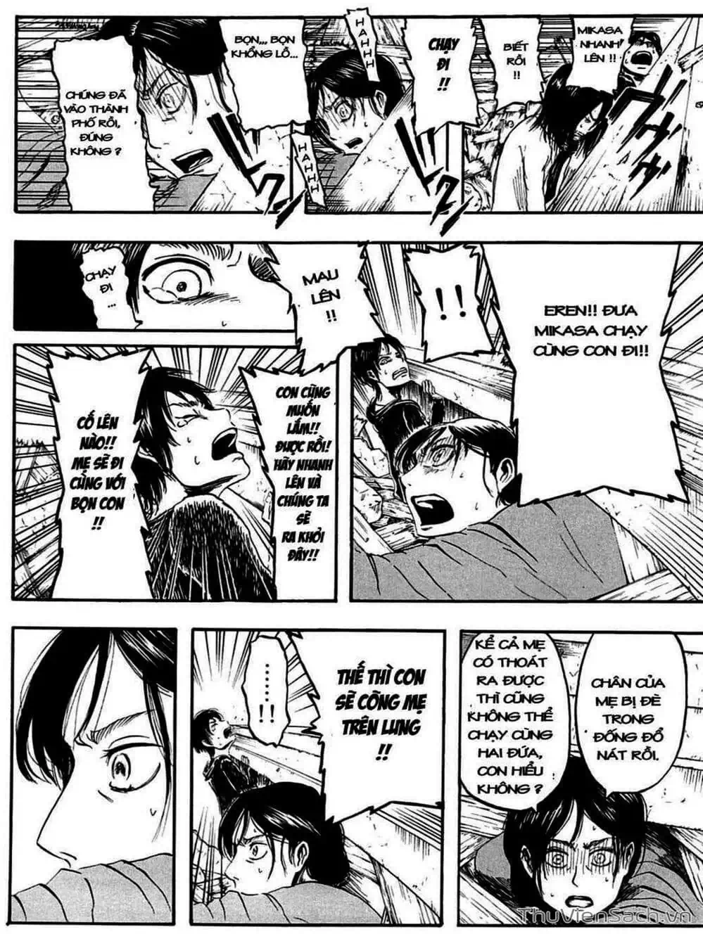 Truyện Tranh Đại Chiến Titan - Attack On Titan trang 8