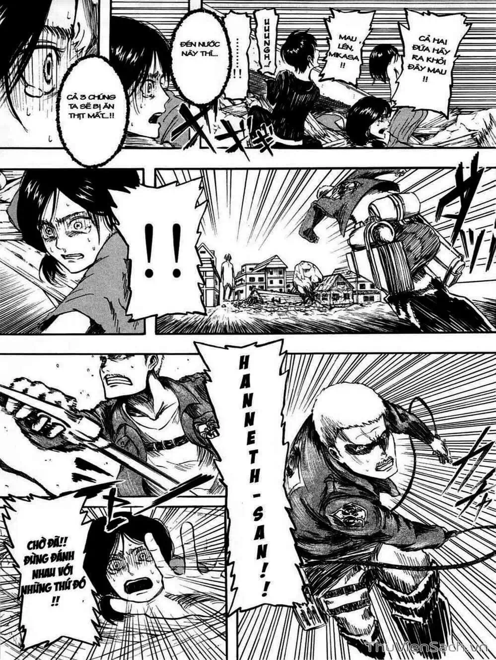 Truyện Tranh Đại Chiến Titan - Attack On Titan trang 8