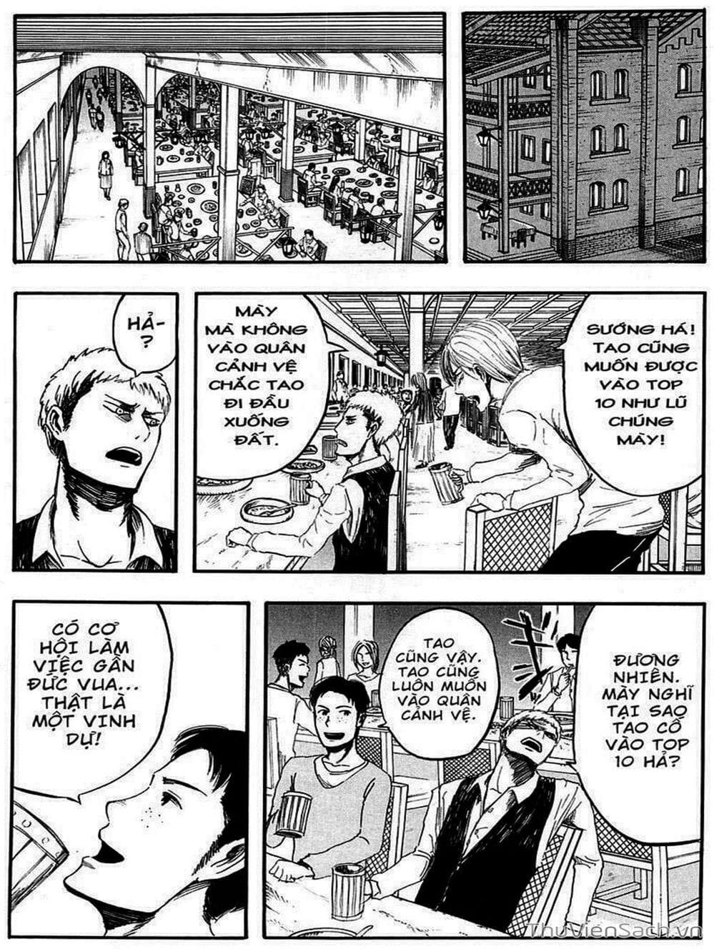 Truyện Tranh Đại Chiến Titan - Attack On Titan trang 8