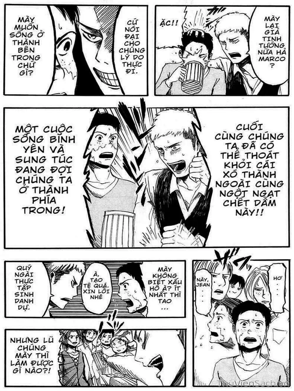 Truyện Tranh Đại Chiến Titan - Attack On Titan trang 8