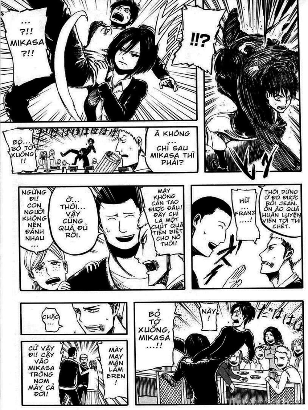 Truyện Tranh Đại Chiến Titan - Attack On Titan trang 8