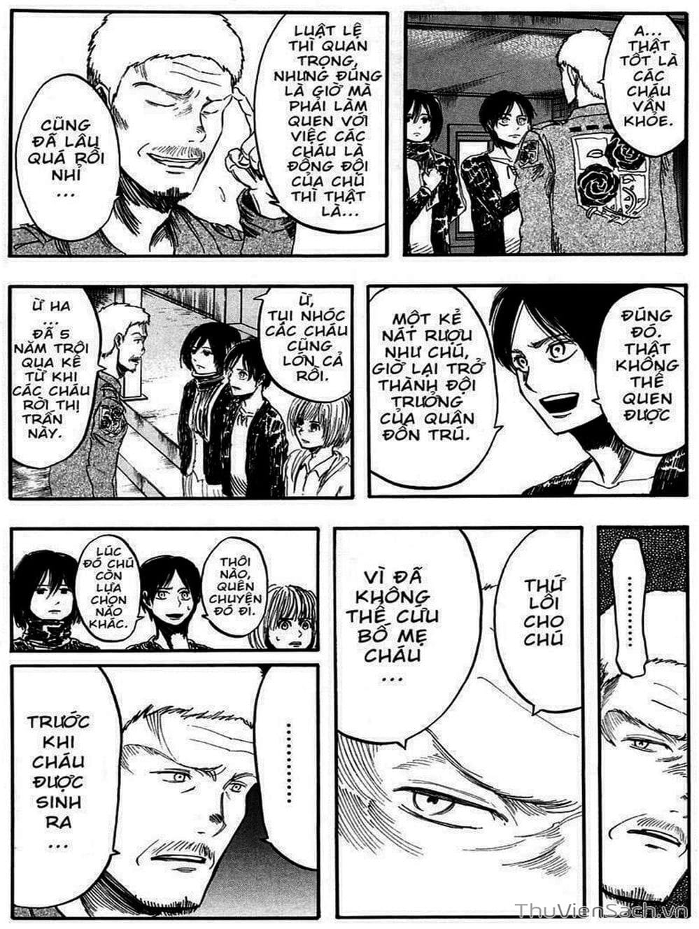 Truyện Tranh Đại Chiến Titan - Attack On Titan trang 8