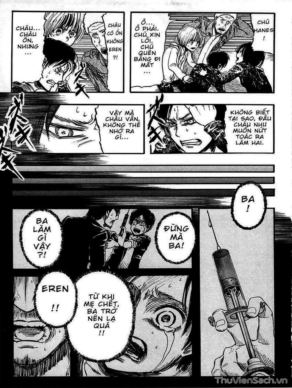 Truyện Tranh Đại Chiến Titan - Attack On Titan trang 8