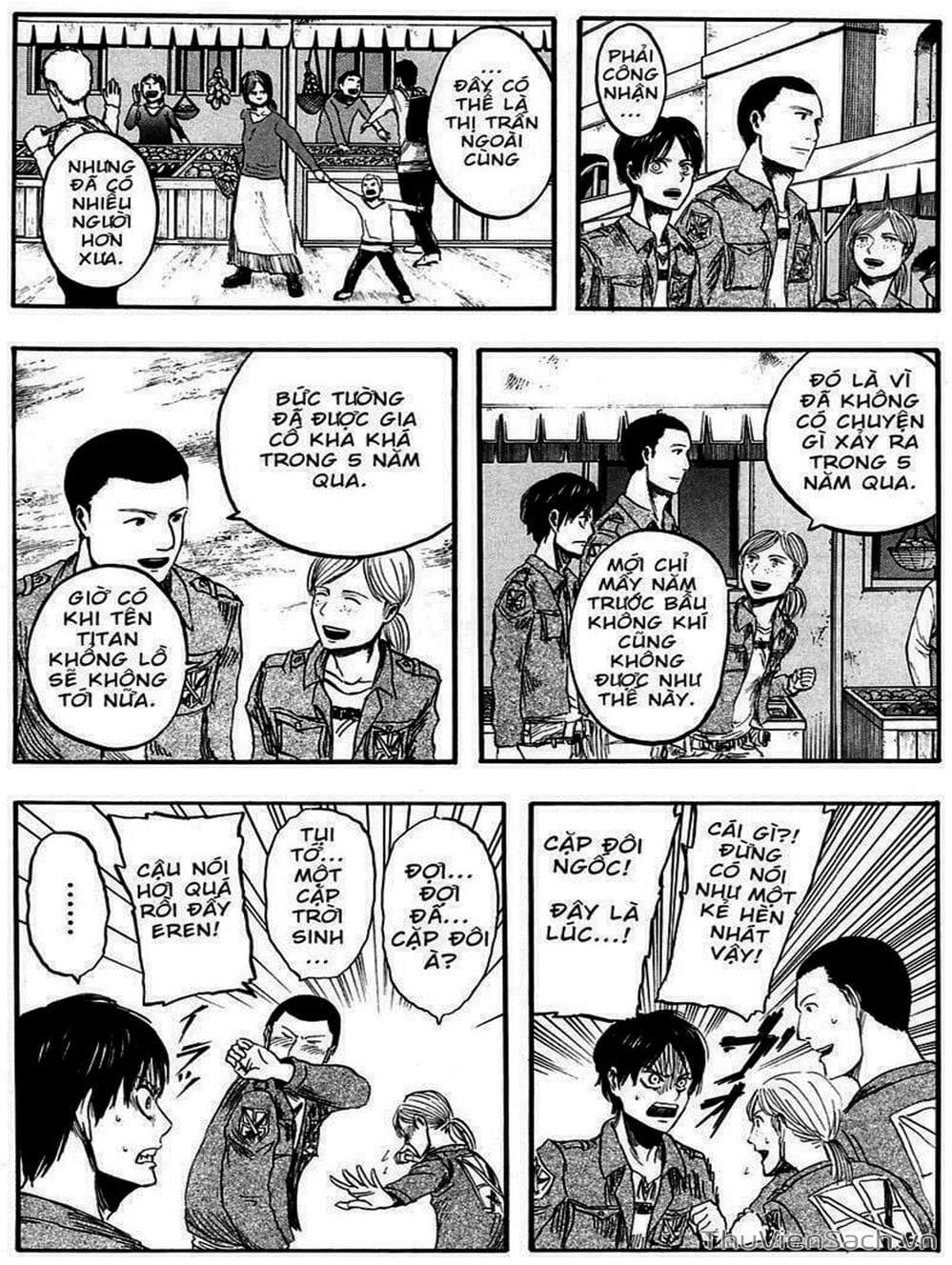 Truyện Tranh Đại Chiến Titan - Attack On Titan trang 8