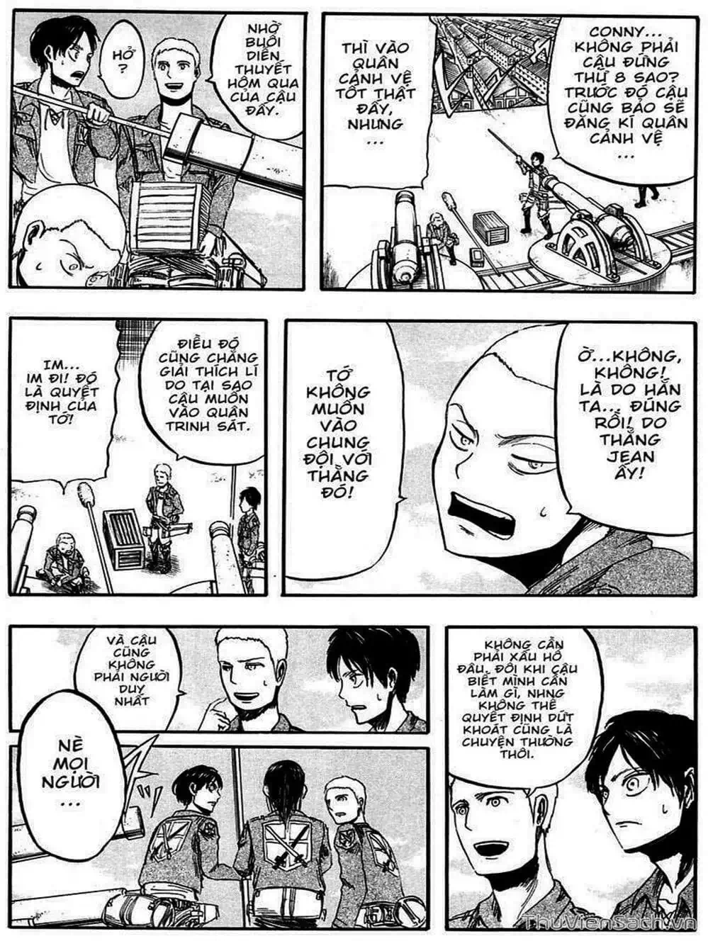 Truyện Tranh Đại Chiến Titan - Attack On Titan trang 8
