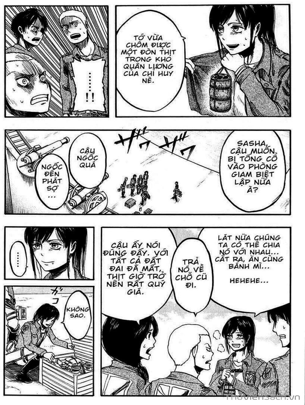 Truyện Tranh Đại Chiến Titan - Attack On Titan trang 8