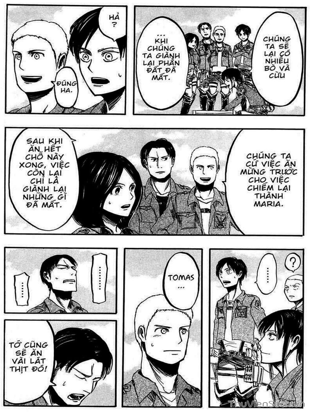 Truyện Tranh Đại Chiến Titan - Attack On Titan trang 8