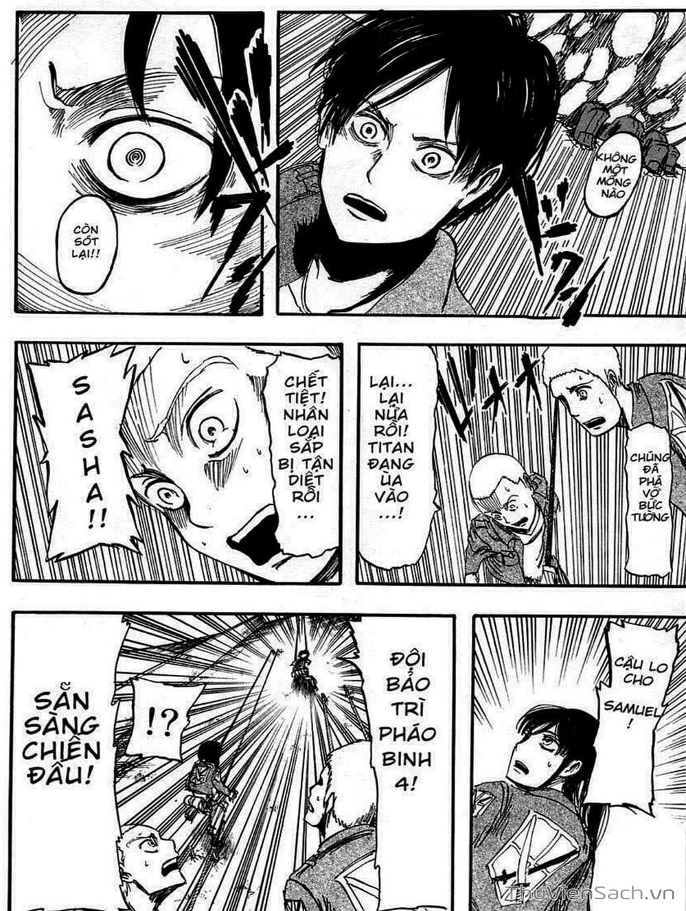 Truyện Tranh Đại Chiến Titan - Attack On Titan trang 8