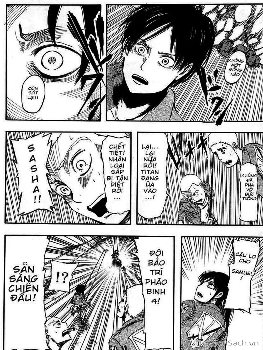 Truyện Tranh Đại Chiến Titan - Attack On Titan trang 8