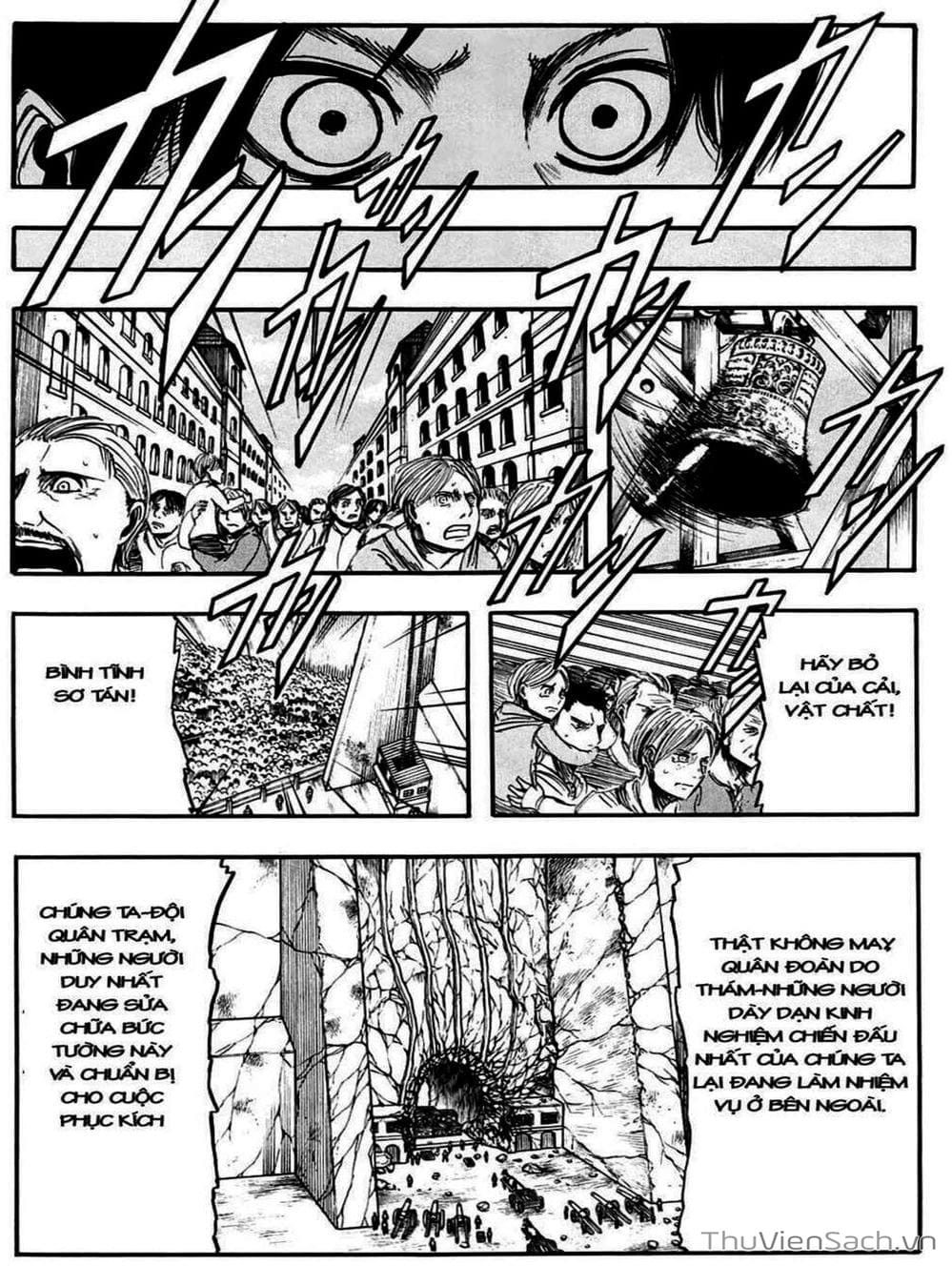 Truyện Tranh Đại Chiến Titan - Attack On Titan trang 8