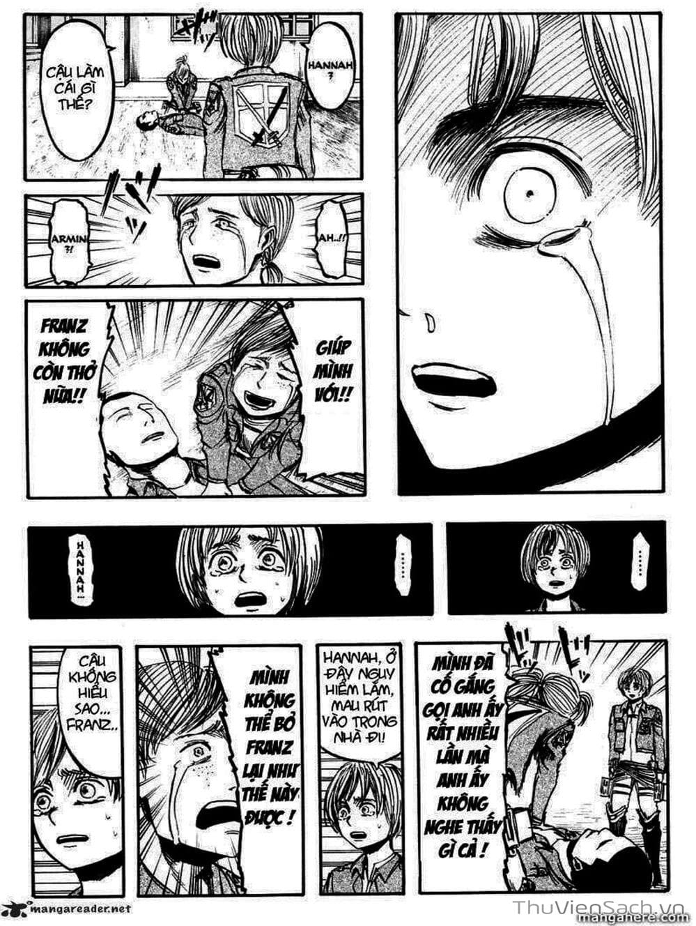Truyện Tranh Đại Chiến Titan - Attack On Titan trang 8