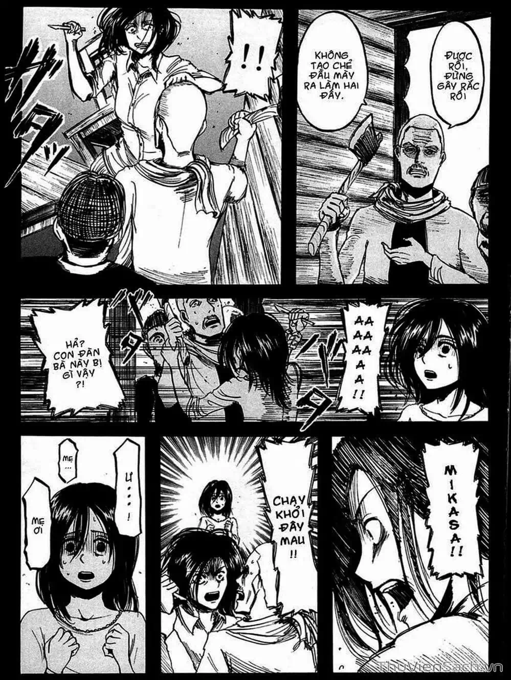 Truyện Tranh Đại Chiến Titan - Attack On Titan trang 8