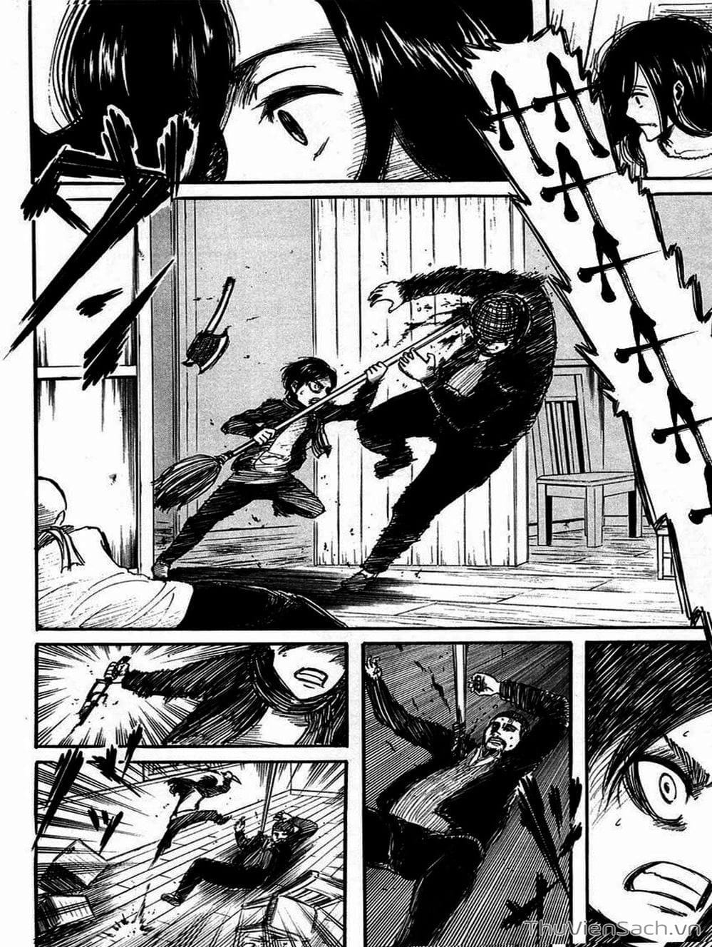 Truyện Tranh Đại Chiến Titan - Attack On Titan trang 8