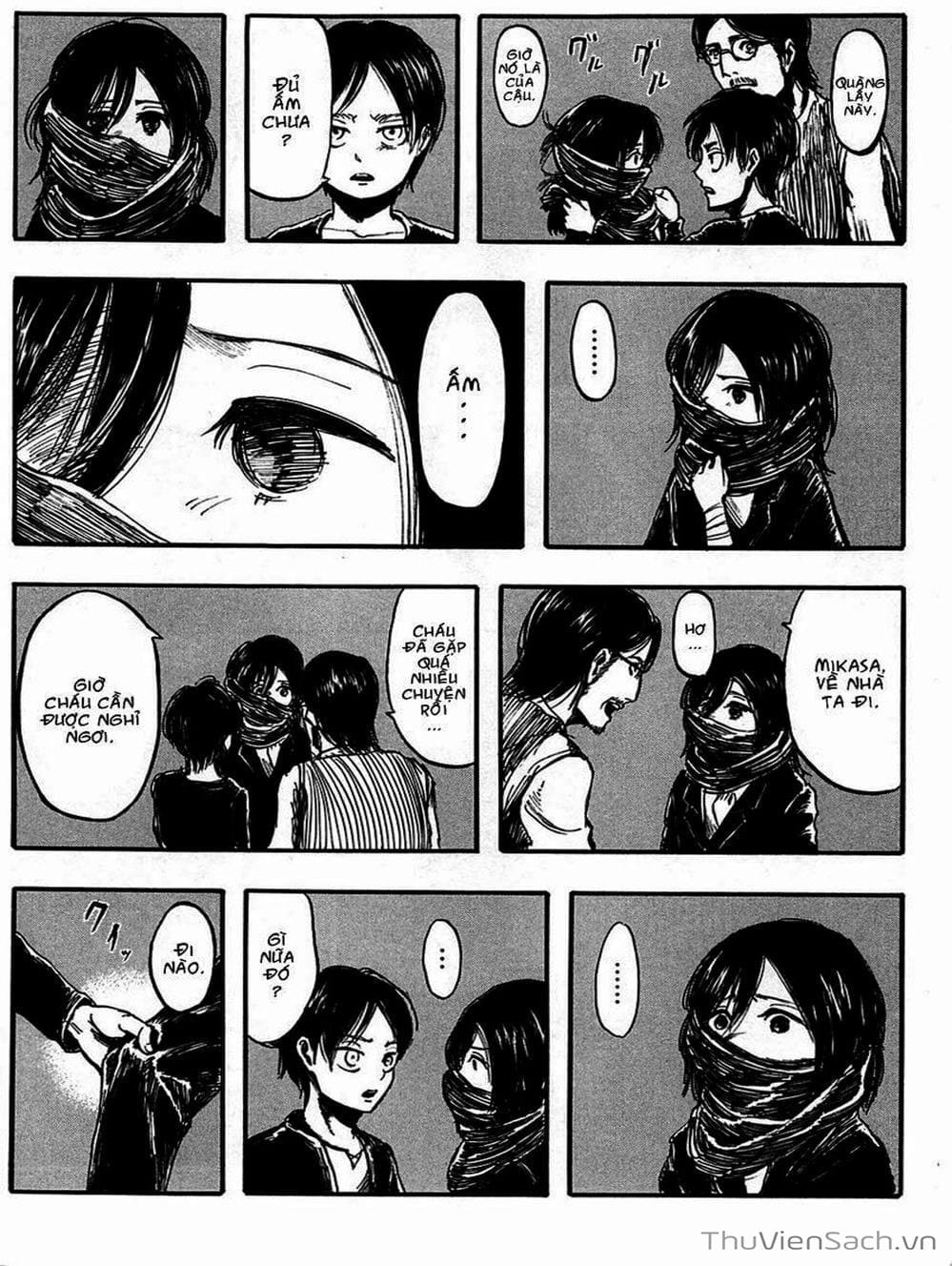 Truyện Tranh Đại Chiến Titan - Attack On Titan trang 8