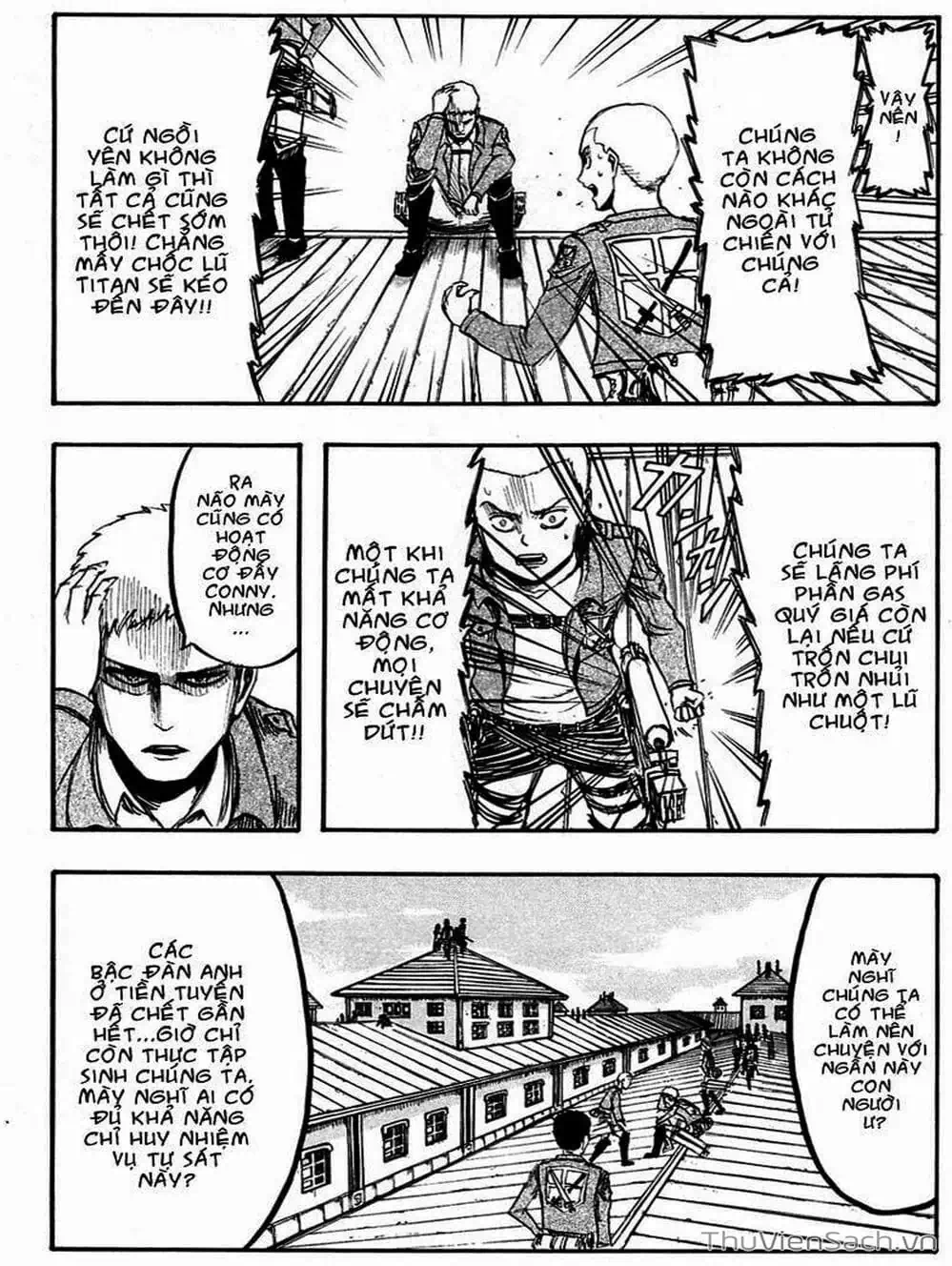 Truyện Tranh Đại Chiến Titan - Attack On Titan trang 8