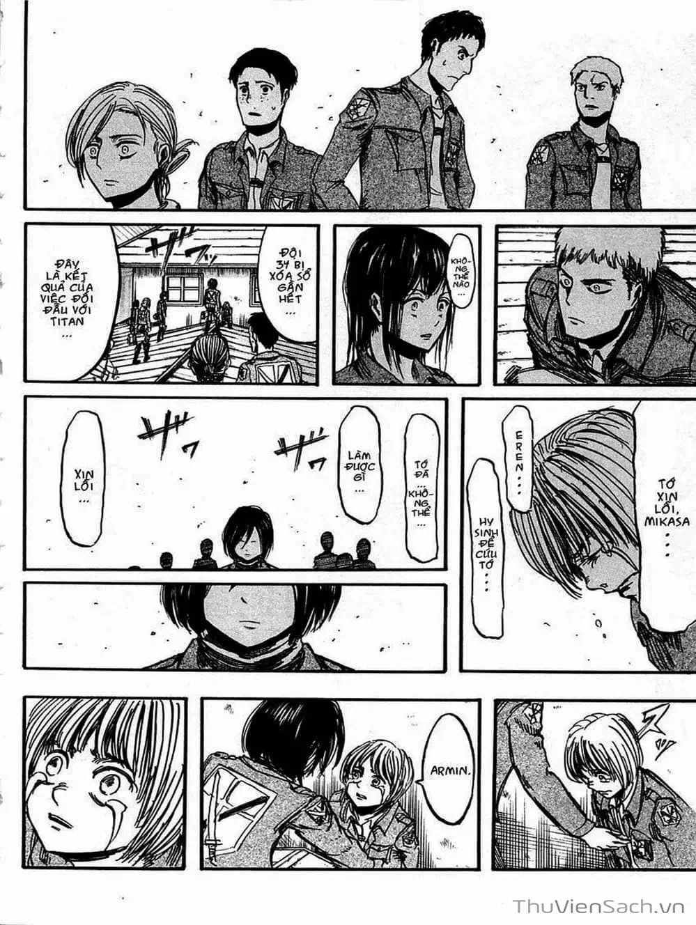 Truyện Tranh Đại Chiến Titan - Attack On Titan trang 8