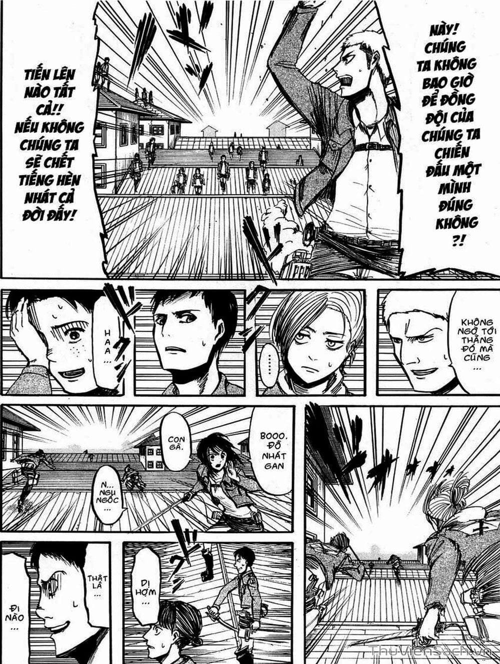Truyện Tranh Đại Chiến Titan - Attack On Titan trang 8