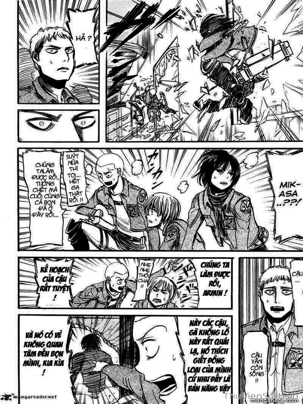 Truyện Tranh Đại Chiến Titan - Attack On Titan trang 8