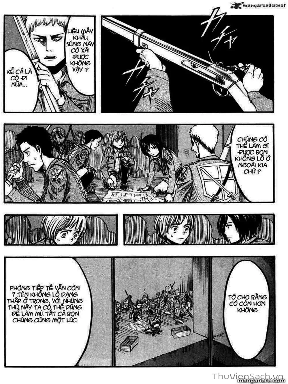 Truyện Tranh Đại Chiến Titan - Attack On Titan trang 8