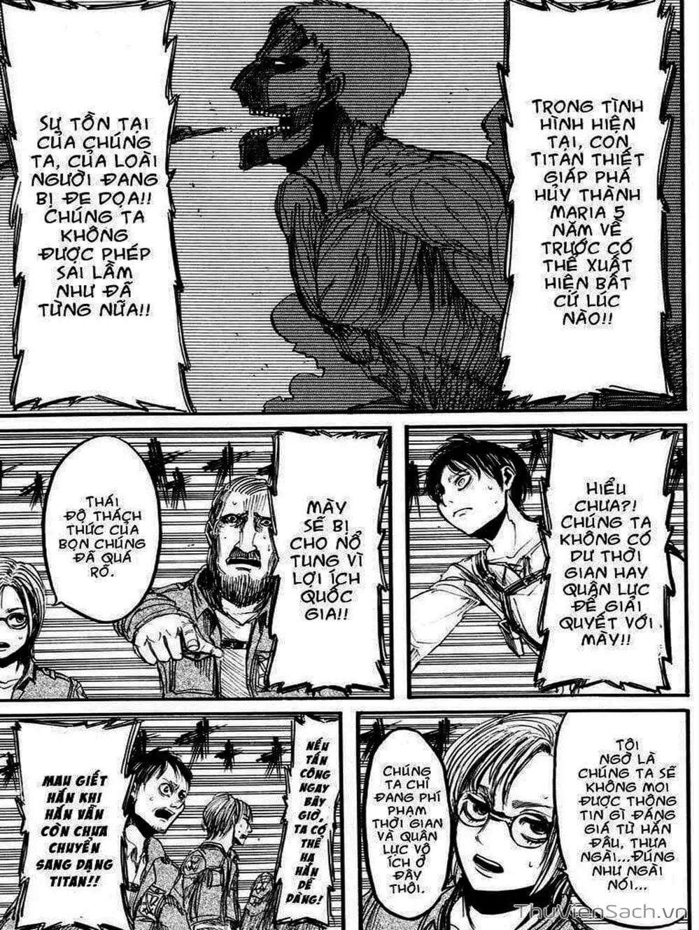Truyện Tranh Đại Chiến Titan - Attack On Titan trang 8