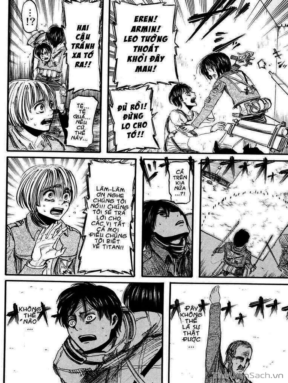 Truyện Tranh Đại Chiến Titan - Attack On Titan trang 8