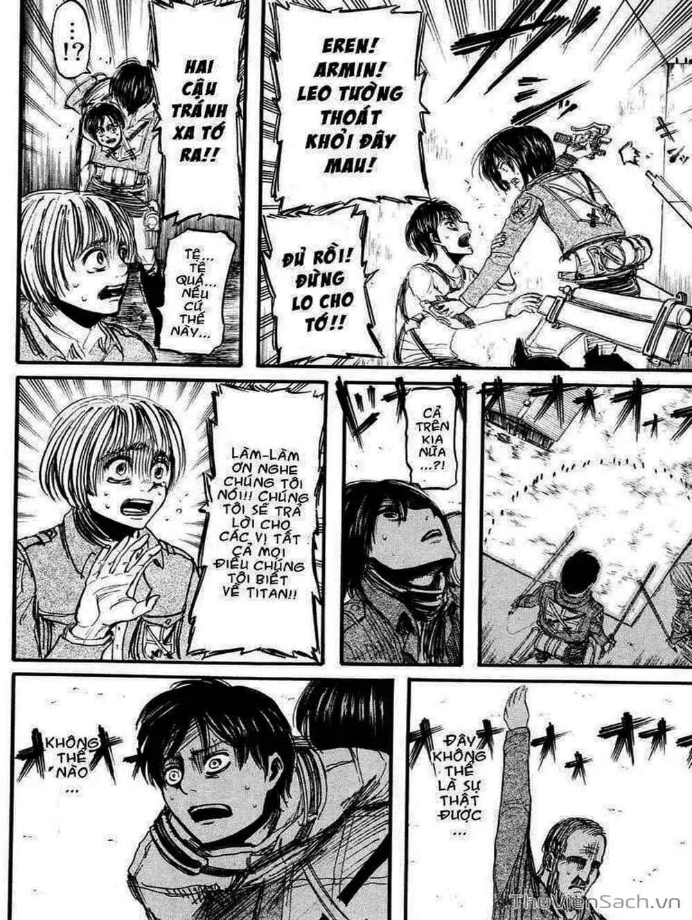 Truyện Tranh Đại Chiến Titan - Attack On Titan trang 8