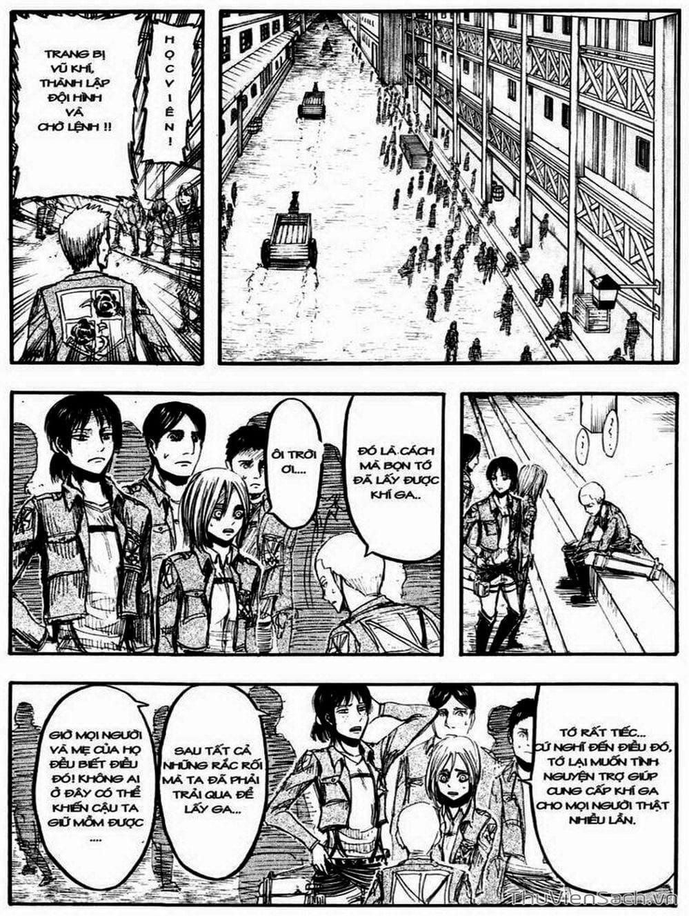Truyện Tranh Đại Chiến Titan - Attack On Titan trang 8