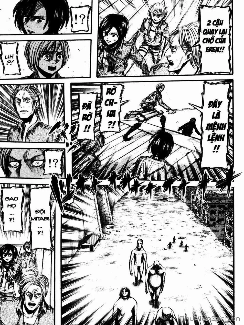 Truyện Tranh Đại Chiến Titan - Attack On Titan trang 8