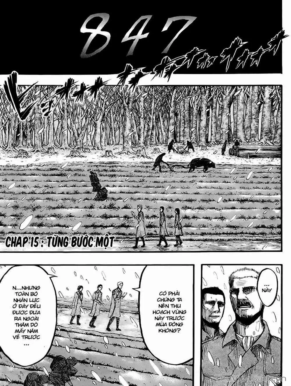 Truyện Tranh Đại Chiến Titan - Attack On Titan trang 8
