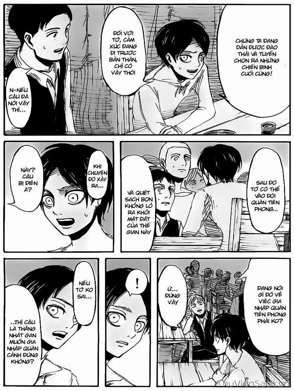 Truyện Tranh Đại Chiến Titan - Attack On Titan trang 8