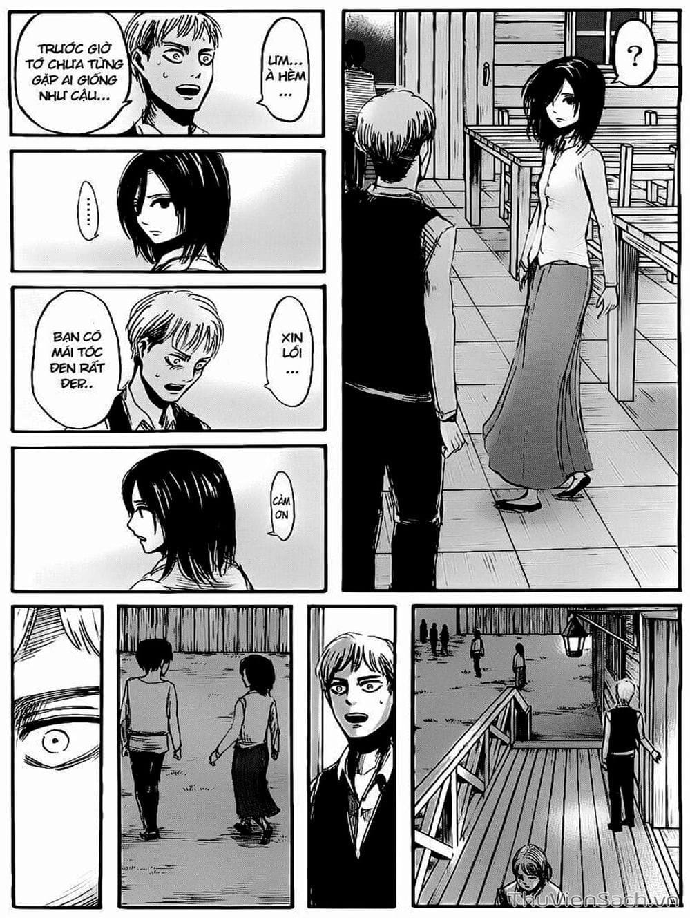 Truyện Tranh Đại Chiến Titan - Attack On Titan trang 8