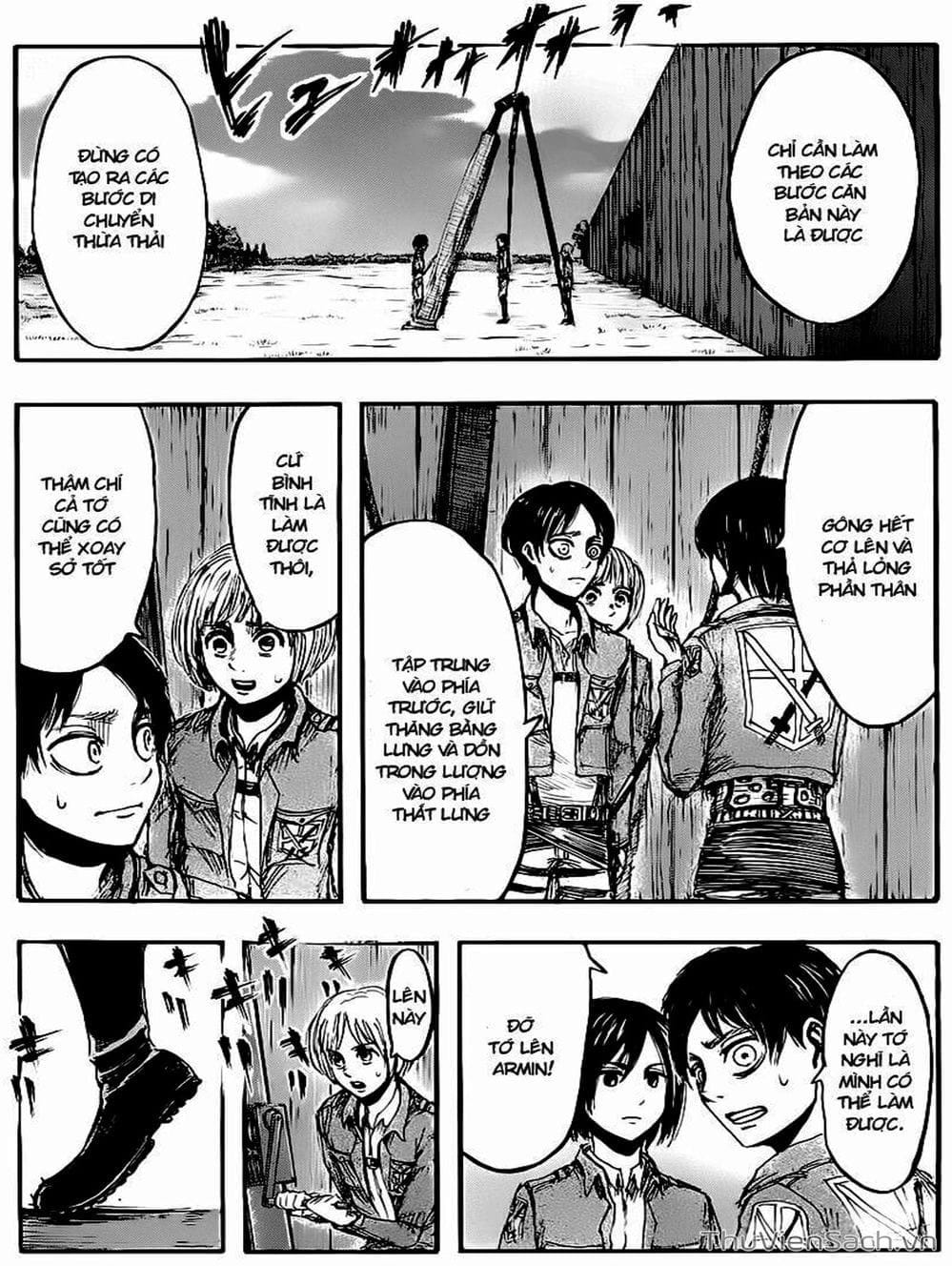 Truyện Tranh Đại Chiến Titan - Attack On Titan trang 8