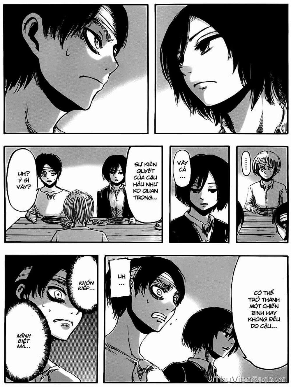 Truyện Tranh Đại Chiến Titan - Attack On Titan trang 8