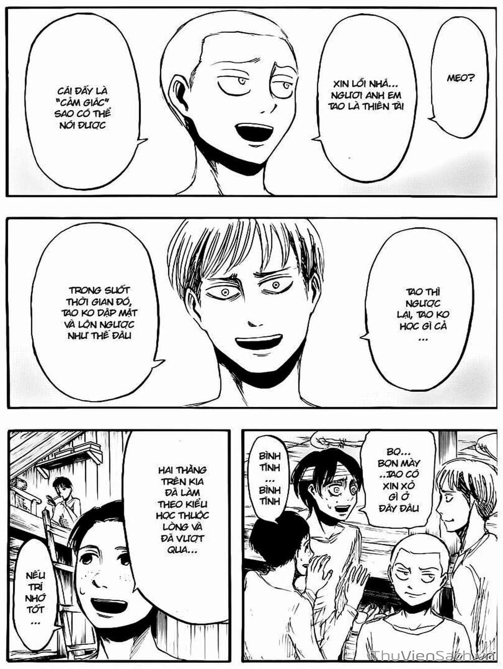 Truyện Tranh Đại Chiến Titan - Attack On Titan trang 8