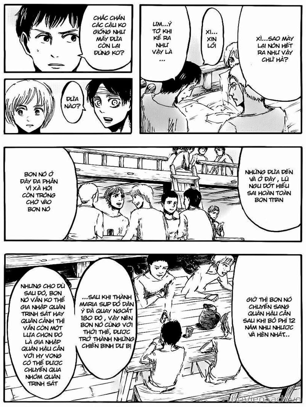 Truyện Tranh Đại Chiến Titan - Attack On Titan trang 8